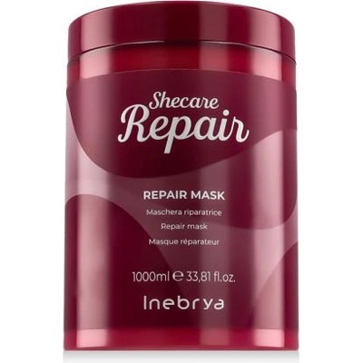 Inebrya SheCare Repair Mask регенерираща маска за изтощена коса 1000 ml за жени