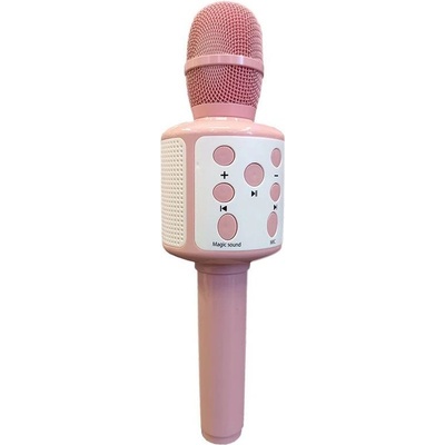 Raya Toys Детски микрофон Raya Toys - с Bluetooth колонка, розов (520123402)