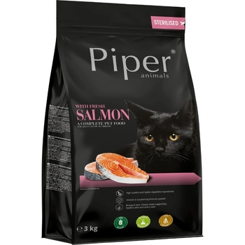 Dolina Noteci Cat Salmon - Гранулирана храна с прясна сьомга за кастрирани котки 3 кг
