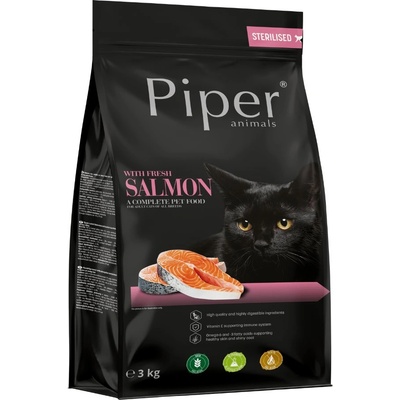 Dolina Noteci Cat Salmon - Гранулирана храна с прясна сьомга за кастрирани котки 3 кг