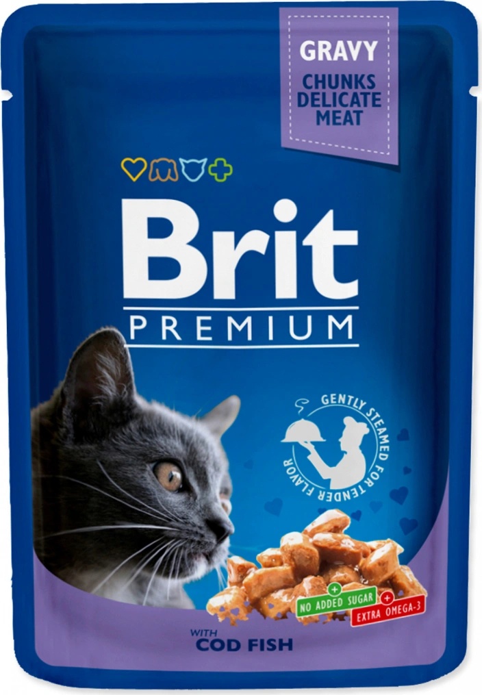 Brit Premium Cat Cod Fish 100 g