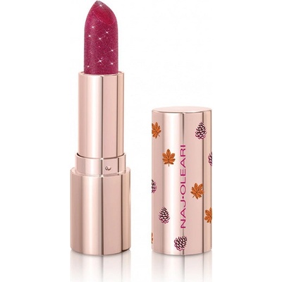 Naj-Oleari Stardust Glitter Lipstick rtěnka se třpytivým finišem 02 Sparkling Pink 3,5 g