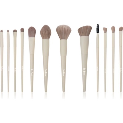 So Eco Flawless 12 Piece Brush Set Complexion Sponge комплект четки