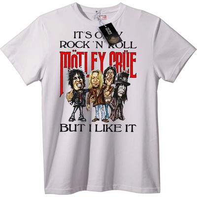 NOONEBRAND Тениска Motley Crue рок ен ролл - XS, Black