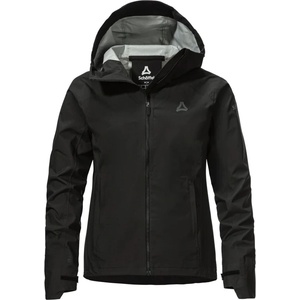Schöffel Дамско водоустойчиво яке за колоездене Schöffel Women's 2.5L Jacket Style Tajiva Cycling jacket - Black - размер 34 (EU) (151-0836-0111)