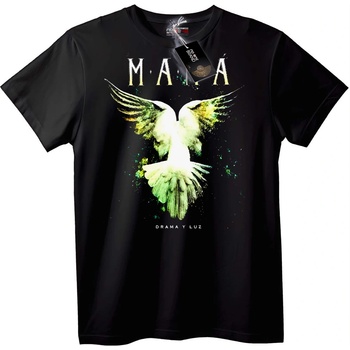 NOONEBRAND Тениска Mata Drama Y Luz - M, Black