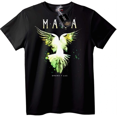 NOONEBRAND Тениска Mata Drama Y Luz - M, Black