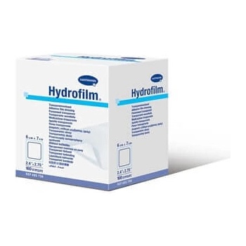 HARTMANN Hydrofilm Прозрачна филм-превръзка за надеждно покриване на рани 6cm x 7cm 100 бр