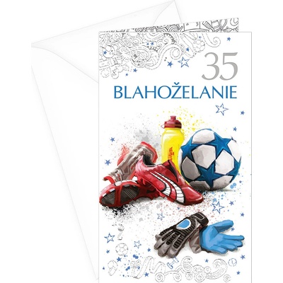 ARGUS Blahoželanie k narodeninám 35 15-6391/35