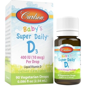 Image 1 of Carlson Labs Baby's Super Daily D3 400 IU [2.54 мл]