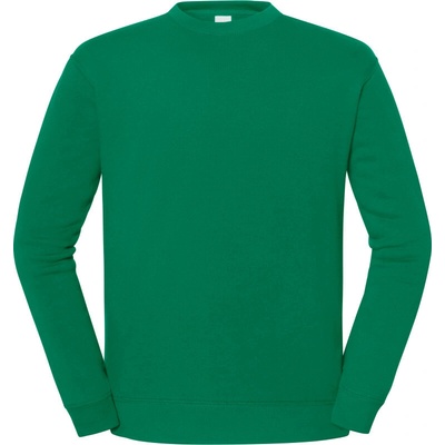 Fruit of the Loom mikina Iconic 250 Set-In Sweat college green