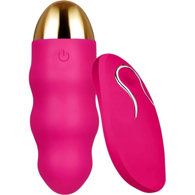 Sensual M17-7 Vibrační vajíčko, 12 režimů vibrací, USB, růžové
