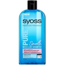 Syoss Pure Smooth šampón pre normálne až hrubé vlasy 500 ml