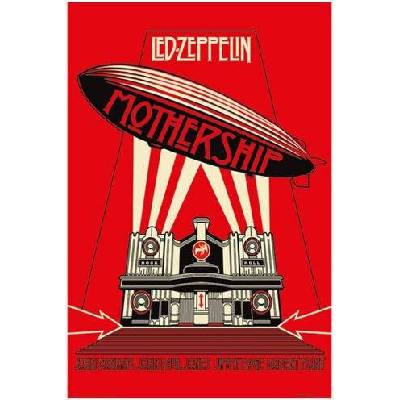 Plakát, Obraz - Led Zeppelin - Mothership Red, (61 x 91,5 cm)
