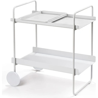 Zone A-Cocktail servírovací stolek bílá