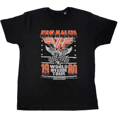 Van Halen Invasion Tour '80 Black L Риза (VHTS04MB03)