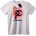 NOONEBRAND Тениска Chanel карикатурна девойка - 7XL, Black