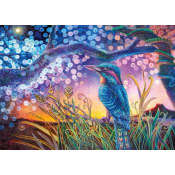 Image 1 of Cherry Pazzi - Puzzle Kookaburra Nightindayle - 1 000 piese