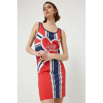Moschino Памучна рокля Love Moschino (W.5.D31.01.M.3876)