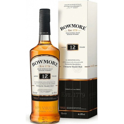 Bowmore 12y 40% 0,7 l (karton)