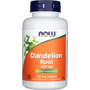 Now Foods Pampeliška Dandelion 500 mg 100 kapsúl