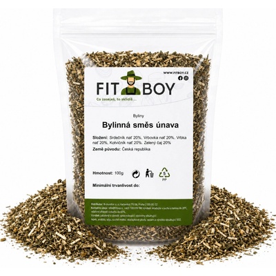 FITBOY Bylinná zmes Únava 100 g