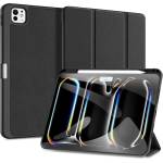 Dux Ducis Калъф с Pen Поставка за iPad Pro 13 2025-2024, Dux Ducis Domo Case, Черен (6934913006122)