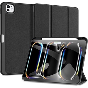 Dux Ducis Калъф с Pen Поставка за iPad Pro 13 2025-2024, Dux Ducis Domo Case, Черен (6934913006122)