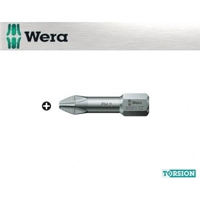 Wera 853/1 TZ-ACR, 1/4 , 25mm, TORSION, PH 1