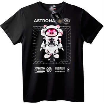 NOONEBRAND Тениска Астронавт Прасе в Космоса - 7XL, White