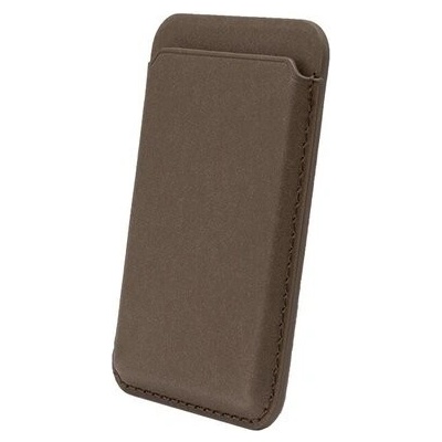 Púzdro mobilNET Magsafe magnetické na karty, hnedé