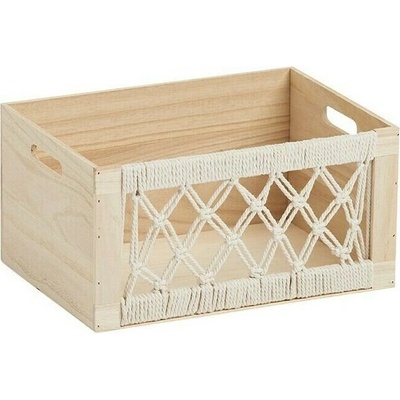 Zeller Present Dřevěný box Boho 18 x 25 x 35 cm dřevo 15189