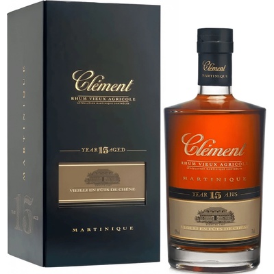 Clement Rhum 15y 42% 0,7 l (kazeta)