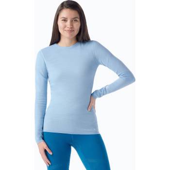 Image 1 of Smartwool Дамска термо блуза с дълъг ръкав Smartwool Intraknit Thermal Merino Baselayer Longsleeve Crew Serene blue / white