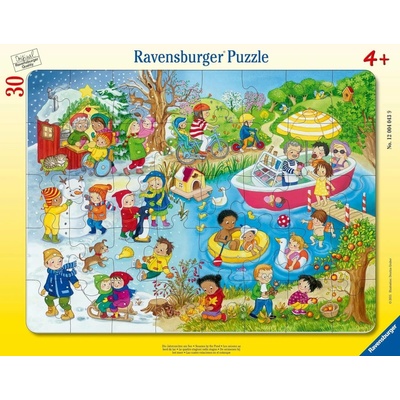 RAVENSBURGER 4 ročné obdobia pri vode 30 dielov
