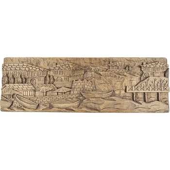 ДЪРВОРЕЗБА СТАРИЯ ГРАД С ПРИСТАНИЩЕТО