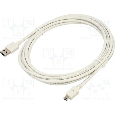 Delock 85161 USB 2.0 USB A zástrčka dvoustranná USB B mini vidlice