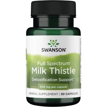 Swanson Milk Thistle 500 mg [30 капсули]