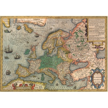 EDUCA Mapa Evropy 1000 dílků