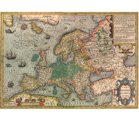 EDUCA Mapa Evropy 1000 dílků