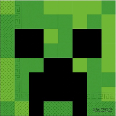 GoDan Papírové ubrousky Minecraft 33x33cm 20 ks – Zboží Dáma