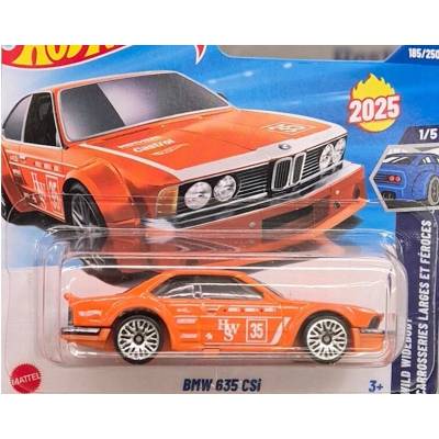 Mattel Hot Wheels Wild Widebody BMW 635 CSi oranžové