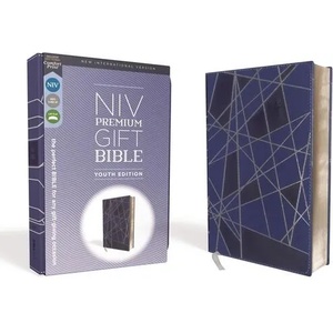 Niv, Premium Gift Bible, Youth Edition, Leathersoft, Blue, Red Letter Edition, Comfort Print: The Perfect Bible for Any Gift-Giving Occasion | Zondervan (ISBN: 9780310454793)