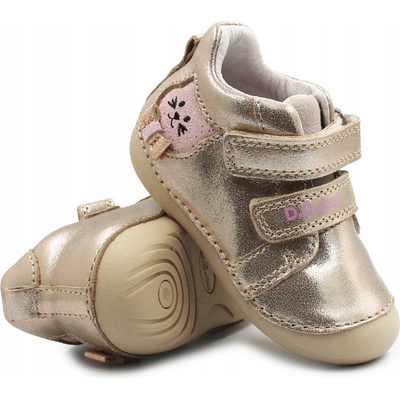 D.D.Step botičky pro dívky na podzim s kočičkou Champagne