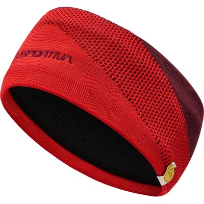 La Sportiva Knitty headband červená/sivá