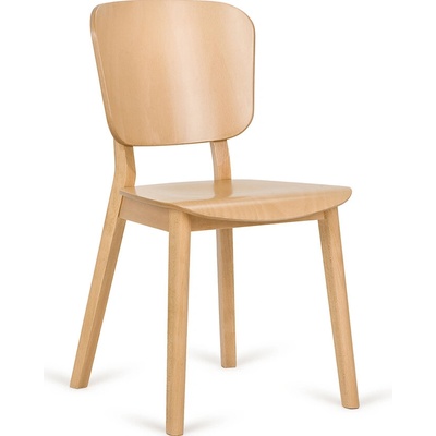 Paged Lof A-4281 Seat Wood Back Wood buk morený / dyha