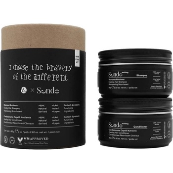 Sendo Concept Sendo Melting Комплект Eco Conscious - Шампоан и Балсам, 2 х 80 g