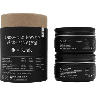 Sendo Concept Sendo Melting Комплект Eco Conscious - Шампоан и Балсам, 2 х 80 g