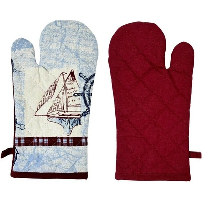 Home Elements Kuchynská chňapka s magnetom Plachetnica 18 x 32 cm