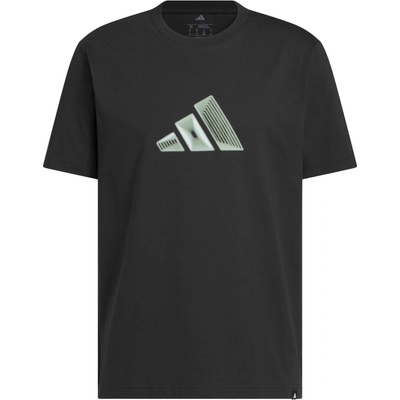 adidas BL 3-Bar čierne svetlo zelené